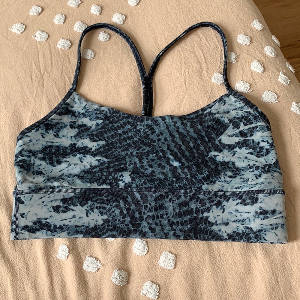 lululemon Flow Y *long line bra